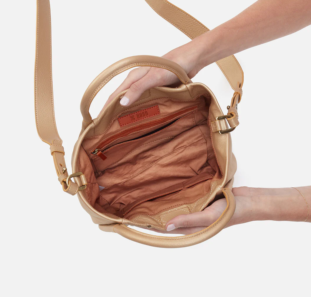 Margot Satchel Dusty Gold