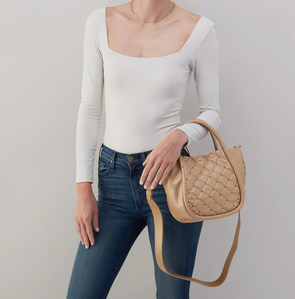 Margot Satchel Dusty Gold