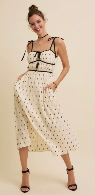 Eliza Bow Dress
