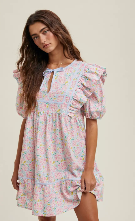Alena Floral Dress