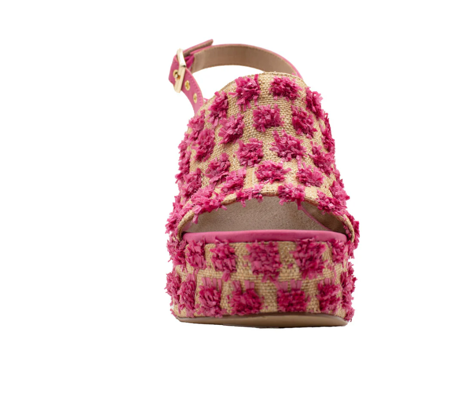 Missoula Platform Heel Fuchsia