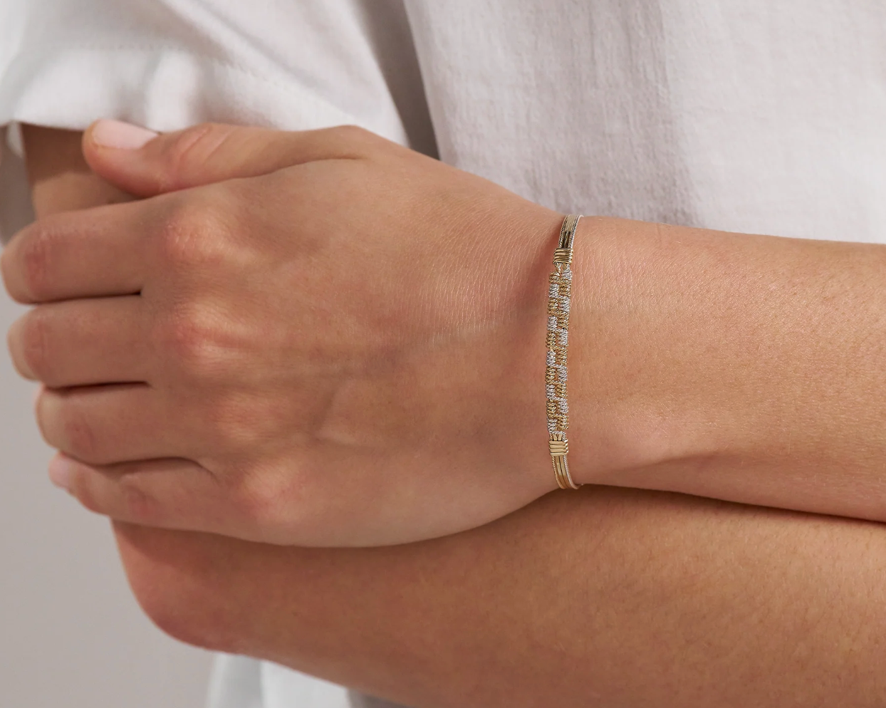 Heart and Soul Bracelet Gold and Silver