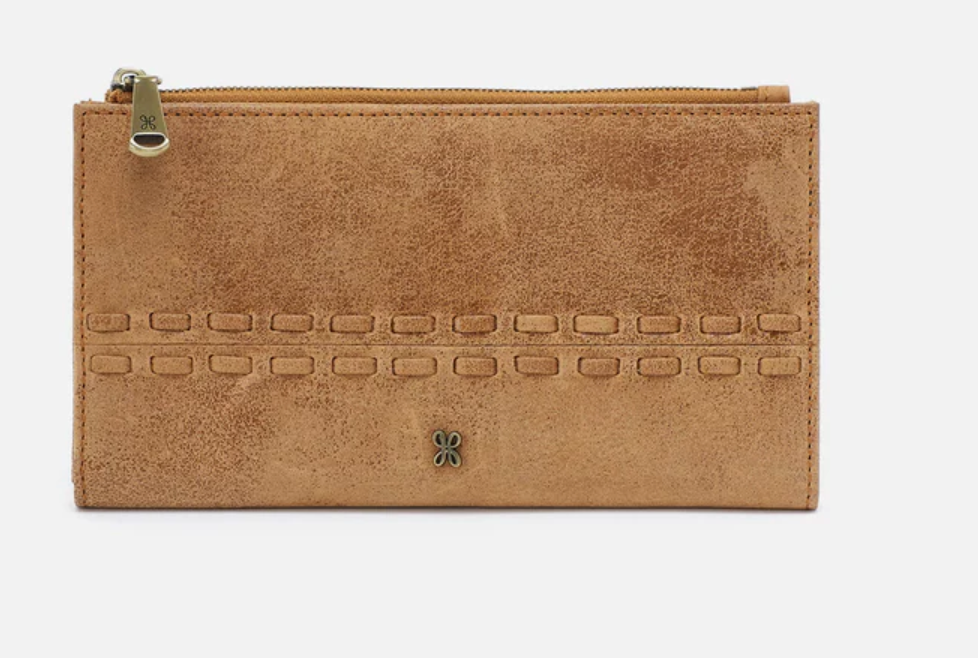 Jill Large Bifold Wallet in Whiskey