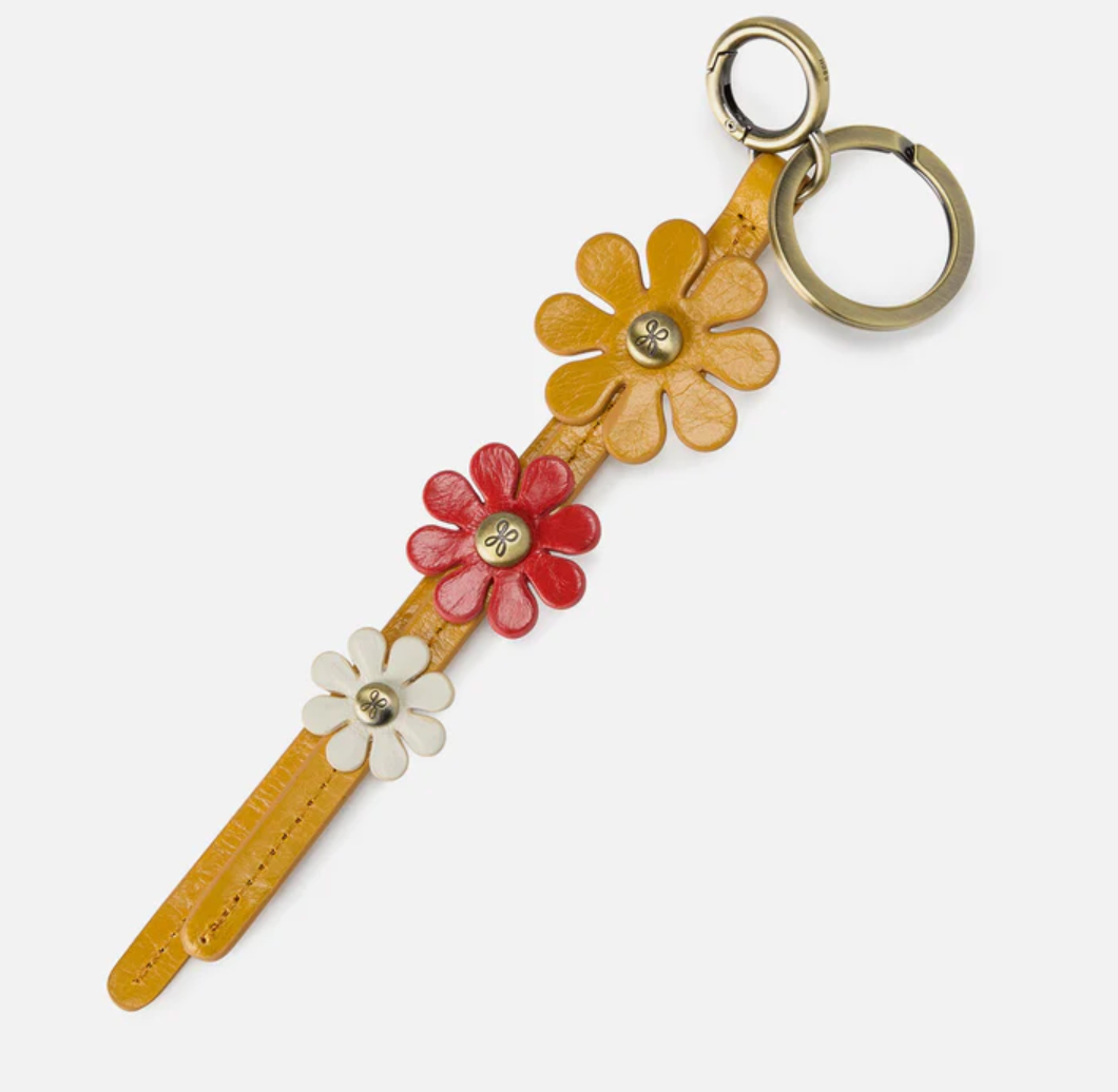 Triflower Keychain in Sun Glow