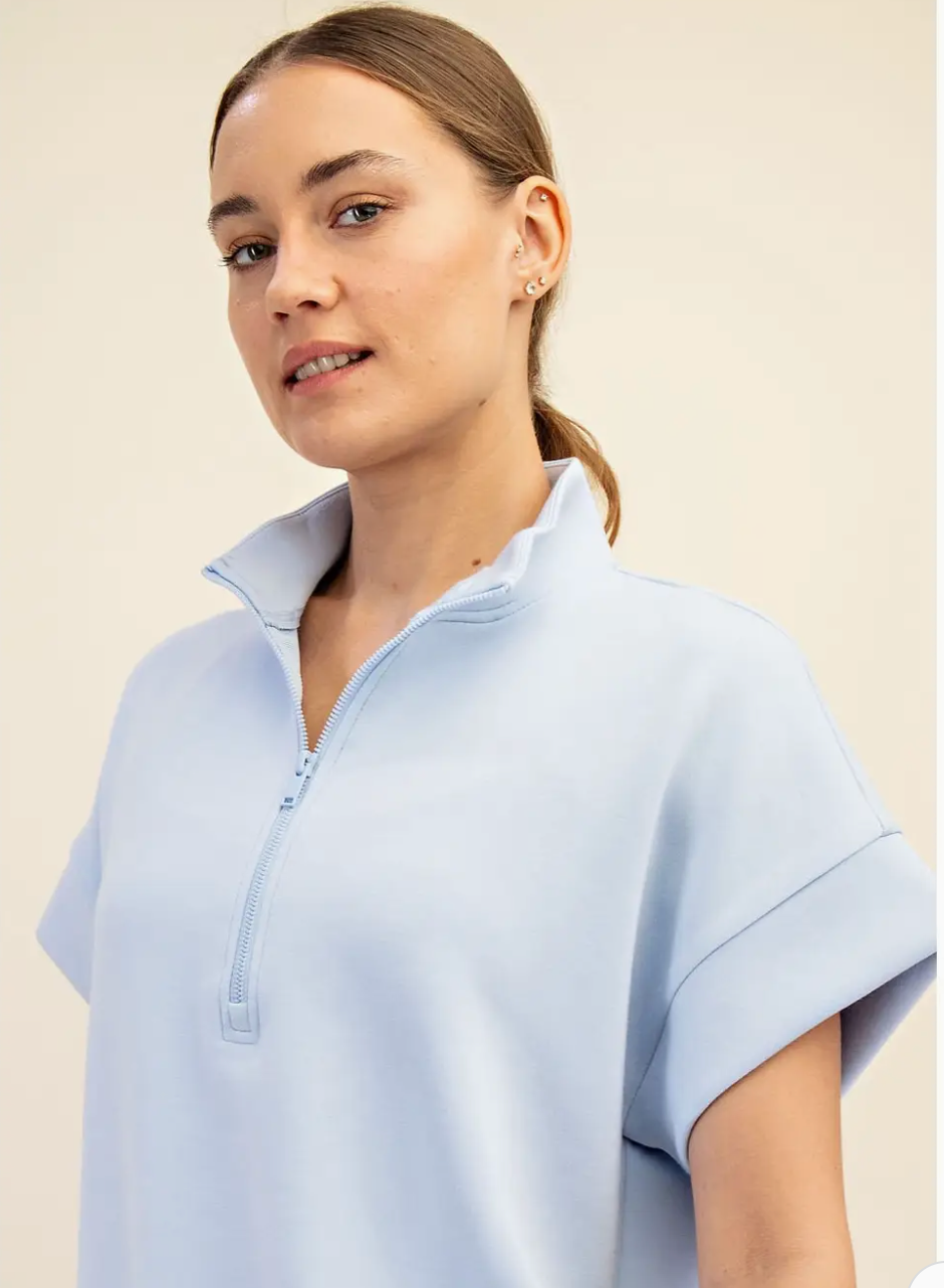 Colombia Blue Scuba Top