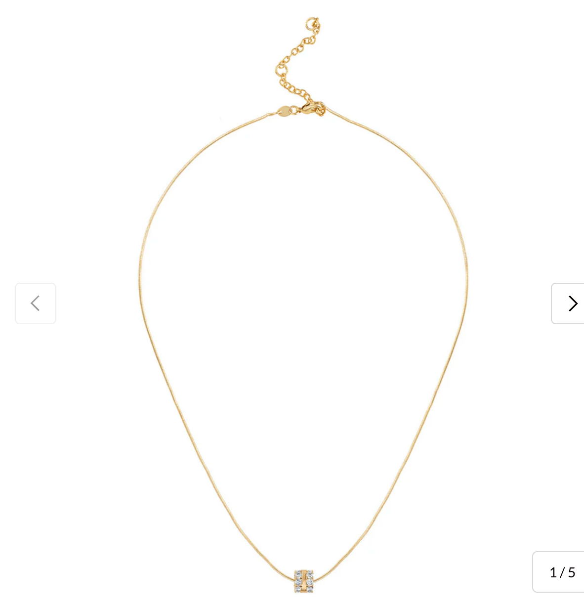 Cecile Rondelle Necklace