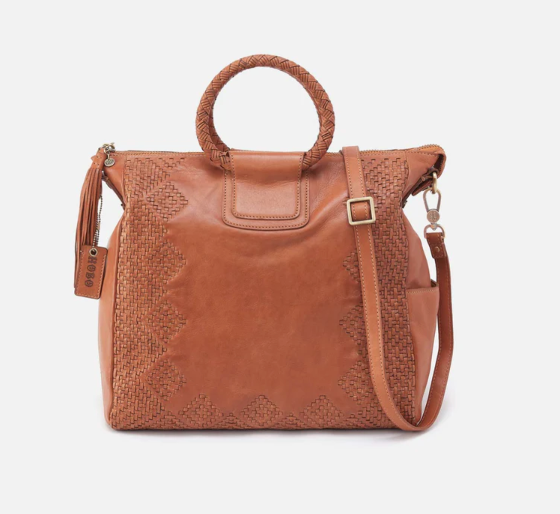 Sheila Large Satchel Harvest Wheat