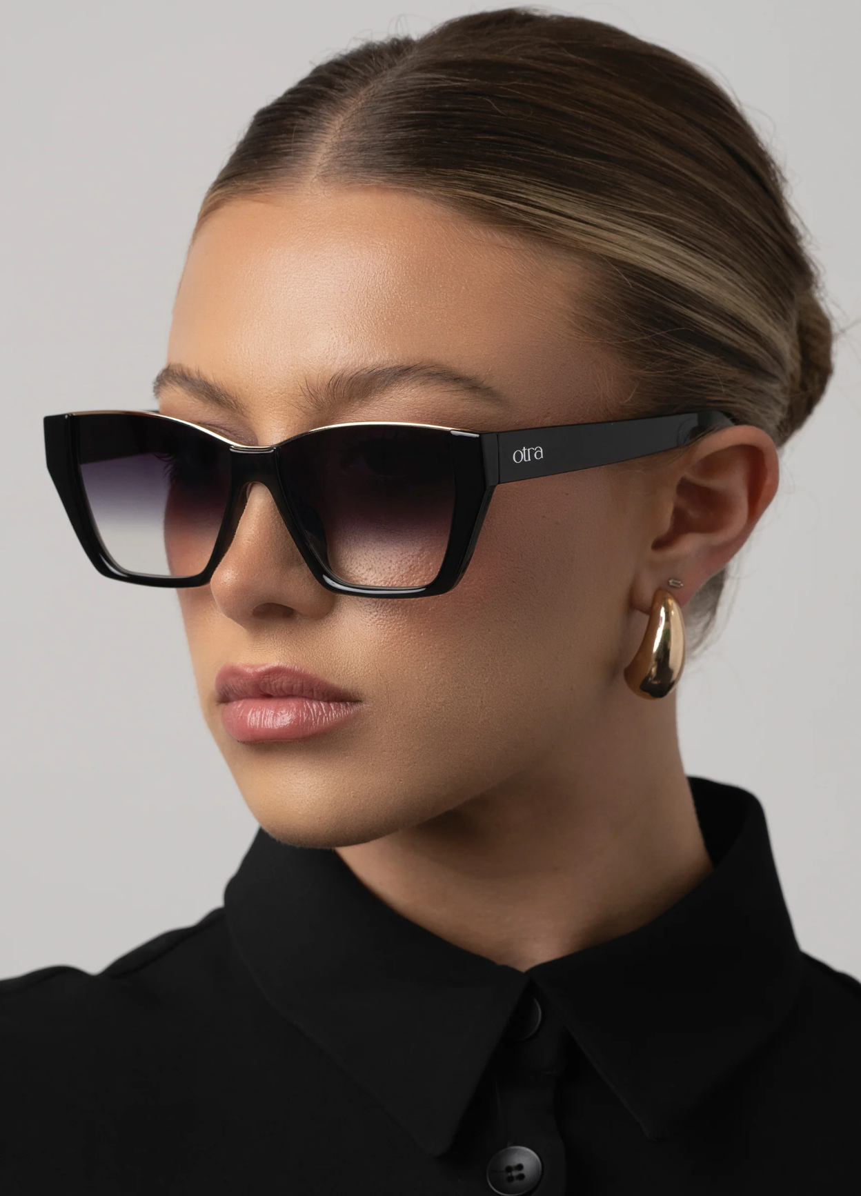 Belle Black/Smoke Fade Sunglasses