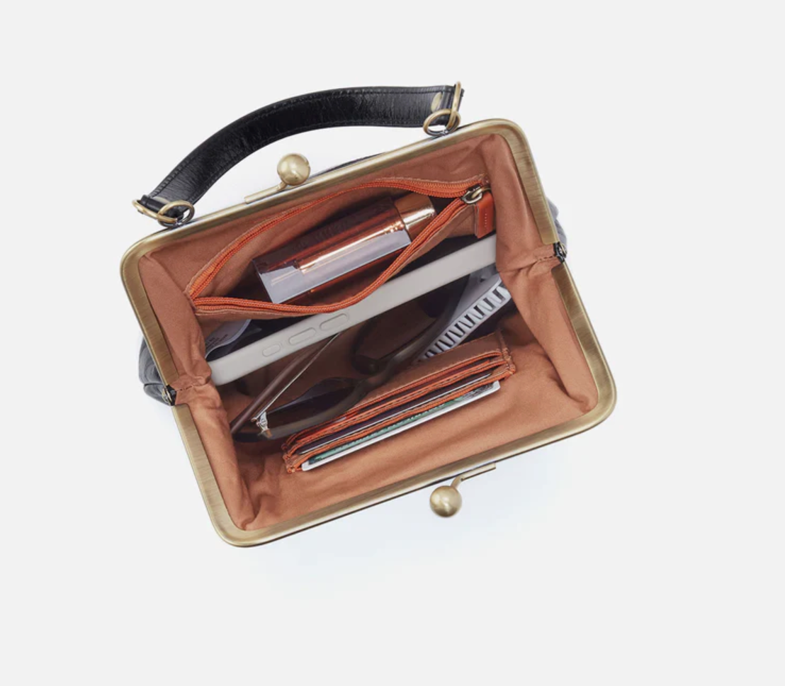 Alba Crossbody in Saddle Stardust