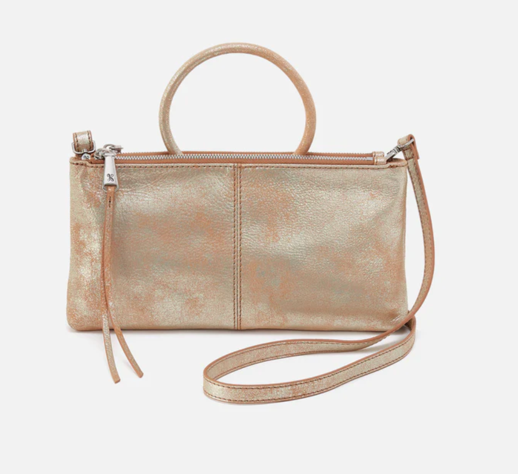 Sable Crossbody in Saddle Stardust