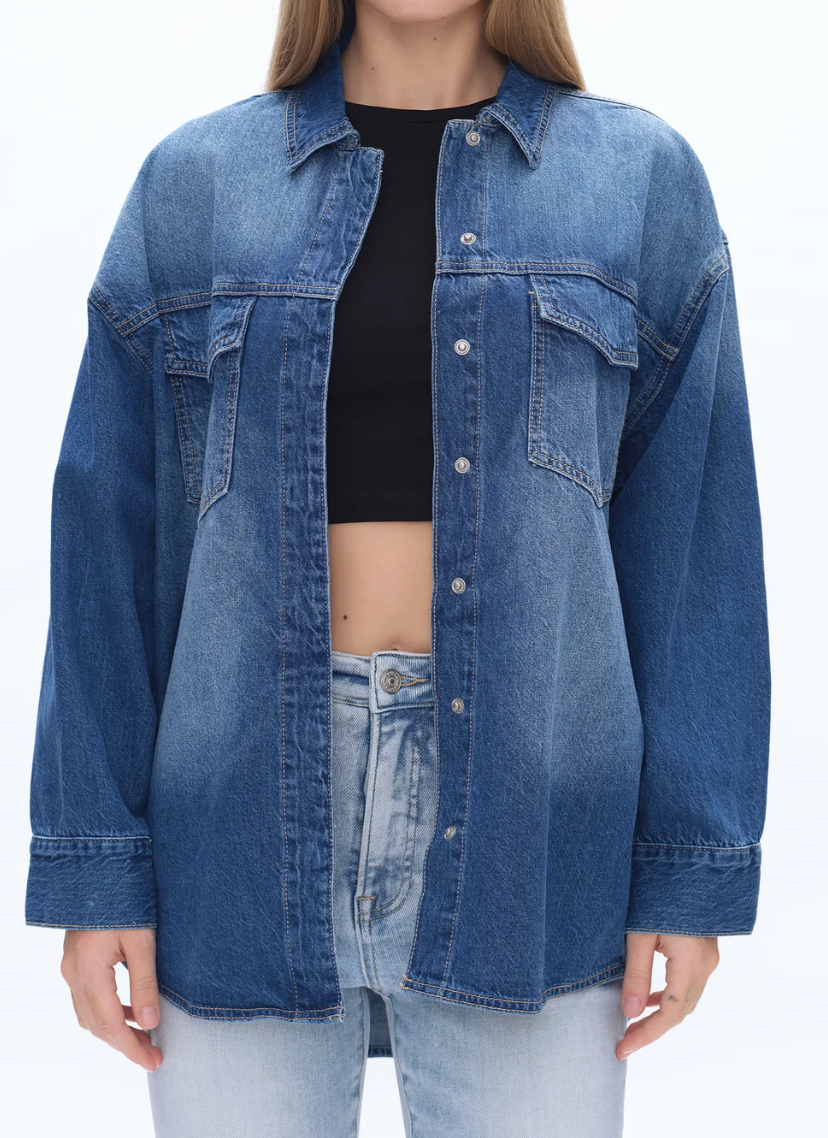 Overdenim Softy Shacket