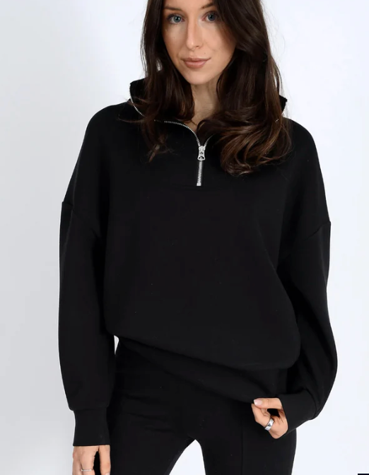 Jan Half Zip Scuba Pullover