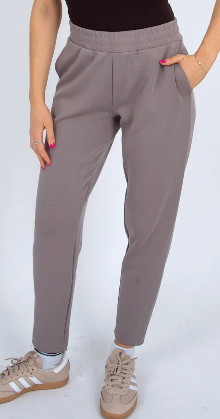 Penela Scuba Drawstring Bottoms
