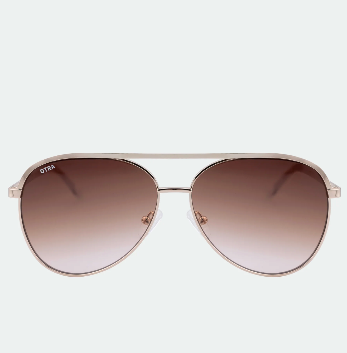 Charlie Gold/Brown Sunglasses