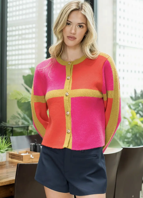 All Around Color Block Sweater