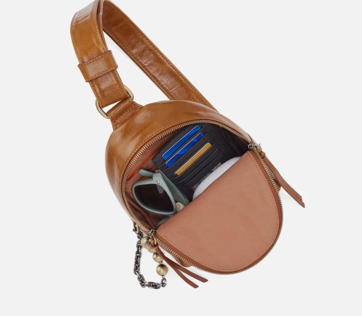 Fern Sling Truffle with Chain