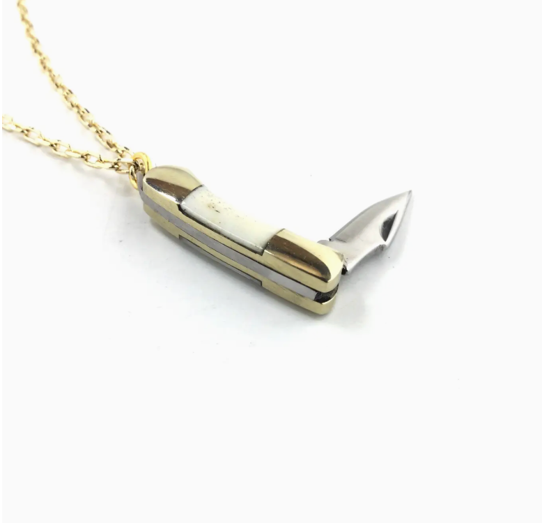 The Marty Chris Pocketknife Necklace