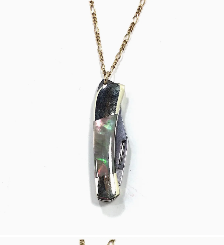 The Brett Pocketknife Necklace