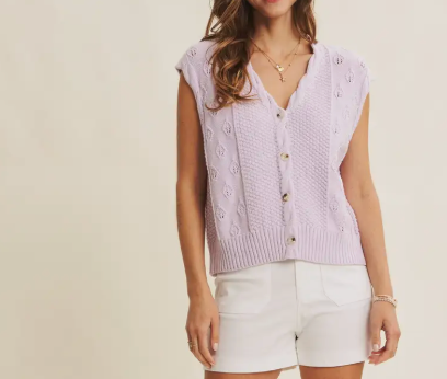 Lilac Dreams Vest