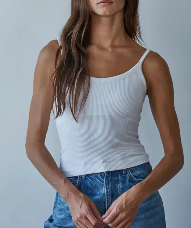 Bra Tank White