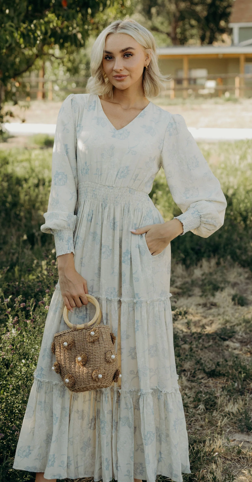 The Jacey in Heirloom Blue