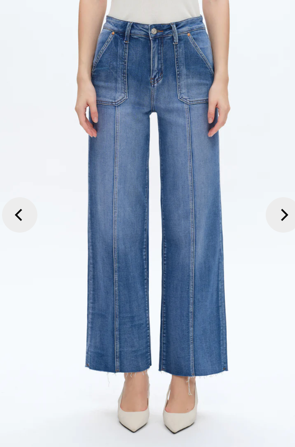 Jess High Rise Straight Blue Lover