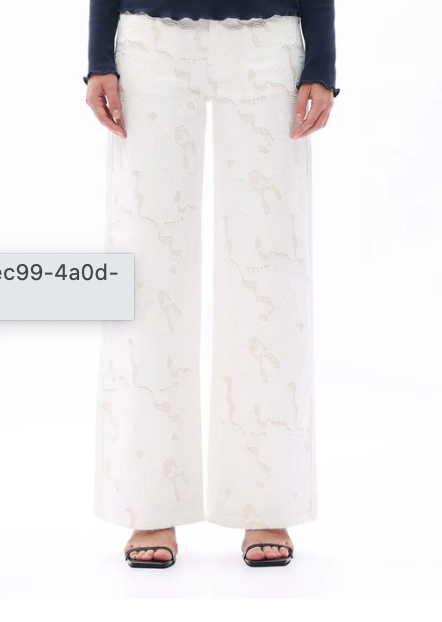 Lacey White Jeans
