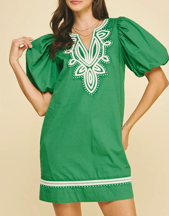 Envy Green Dress