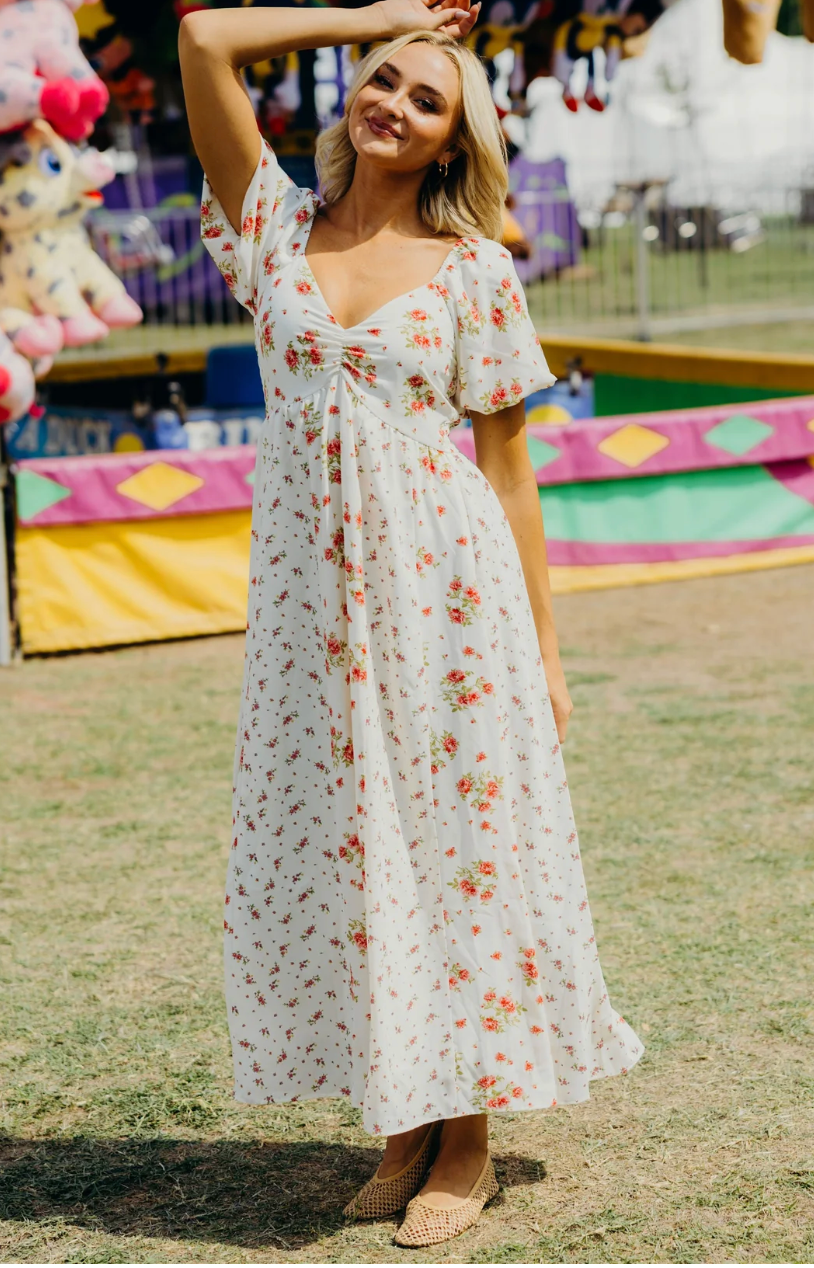 The Brunswick in Scattered Petals Dress