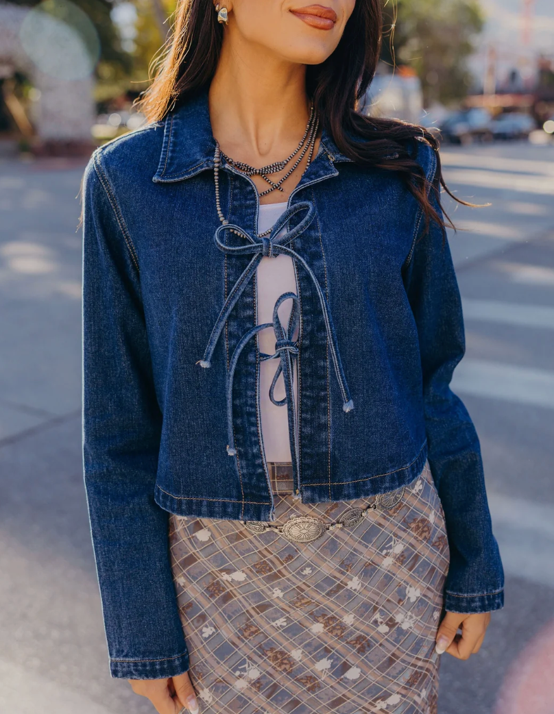 Route 66 Denim Jacket
