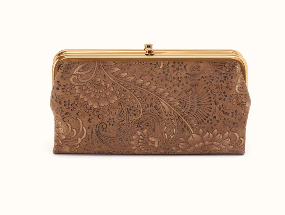 Lauren Clutch Wallet Mink Folklore