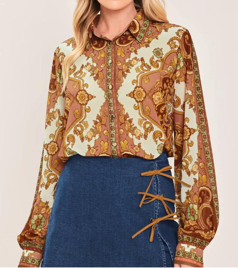 Divine Design Blouse