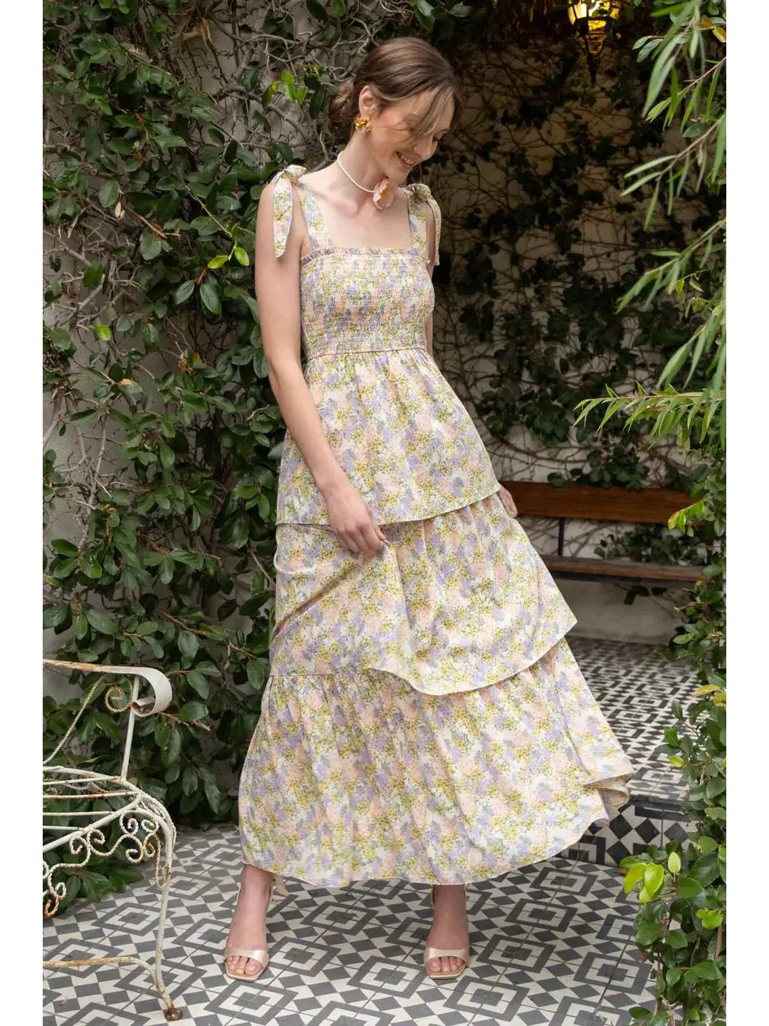 Make Me Blush Midi Dress