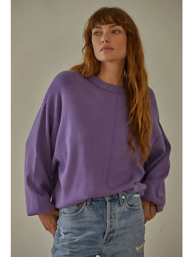 Valley Vacation Sweater Lavender