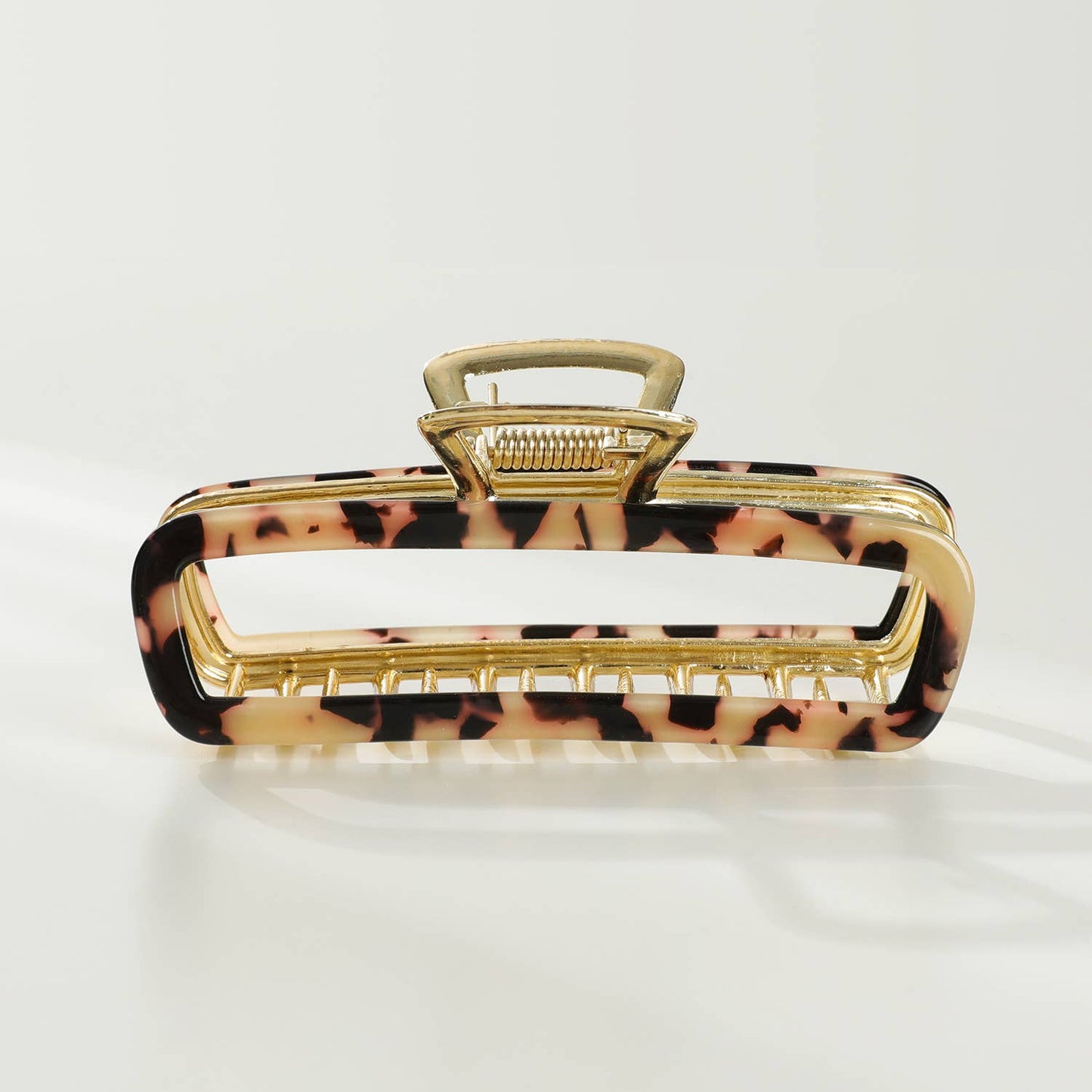 Harlow Large Rectangle Metal Claw Clip
