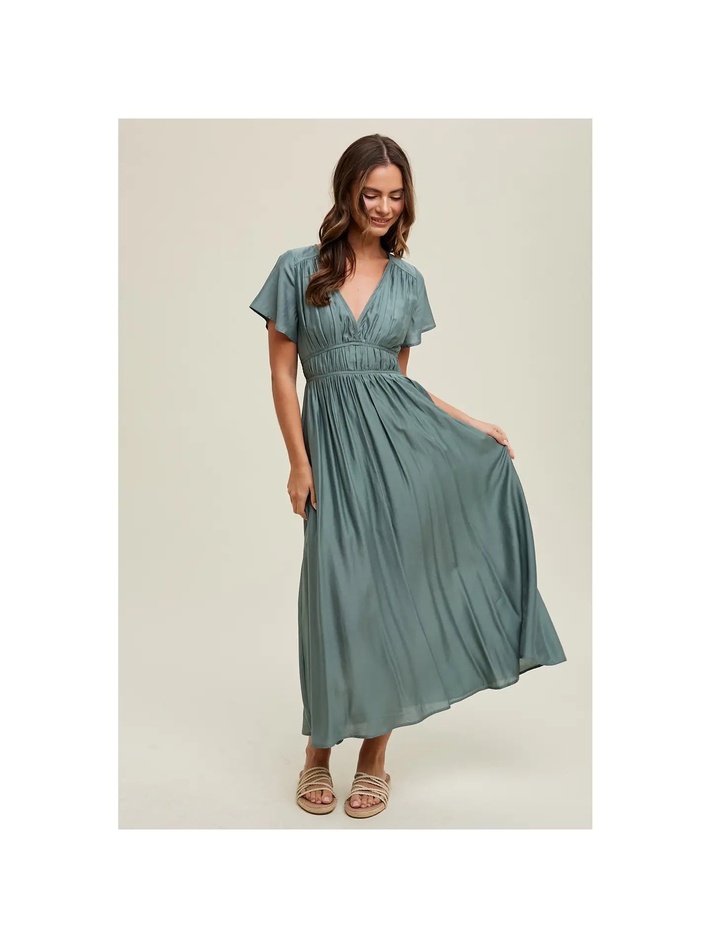 Smooth Sailin' Midi Dress