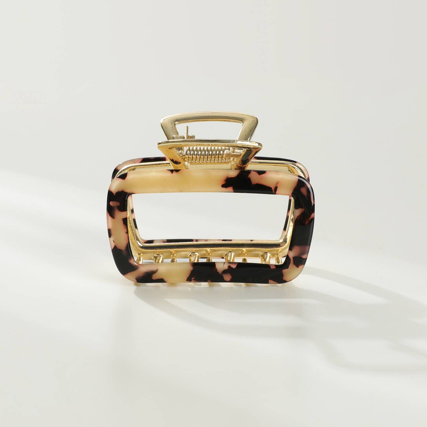 Harlow Large Rectangle Metal Claw Clip