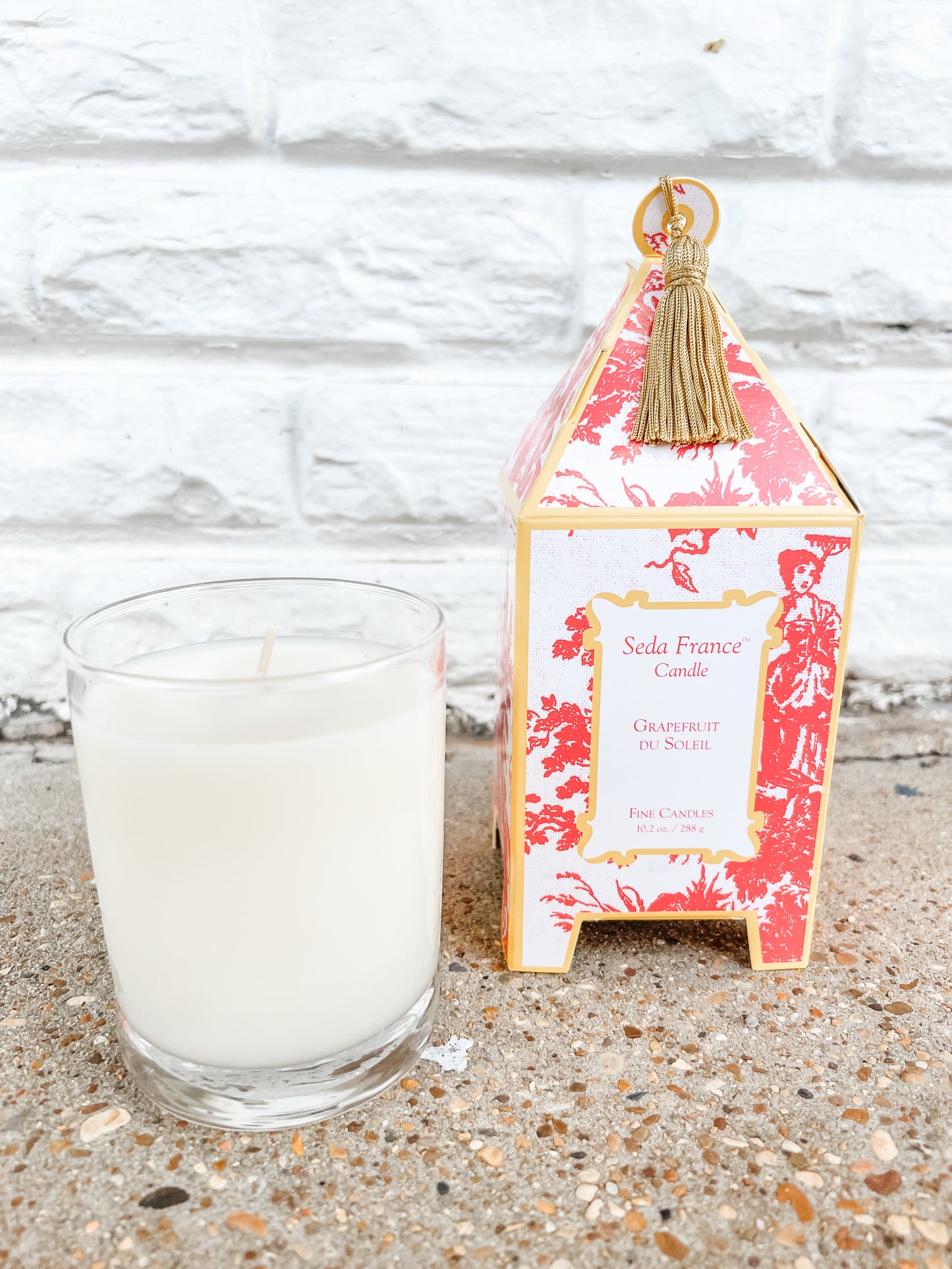 Grapefruit Box Candle