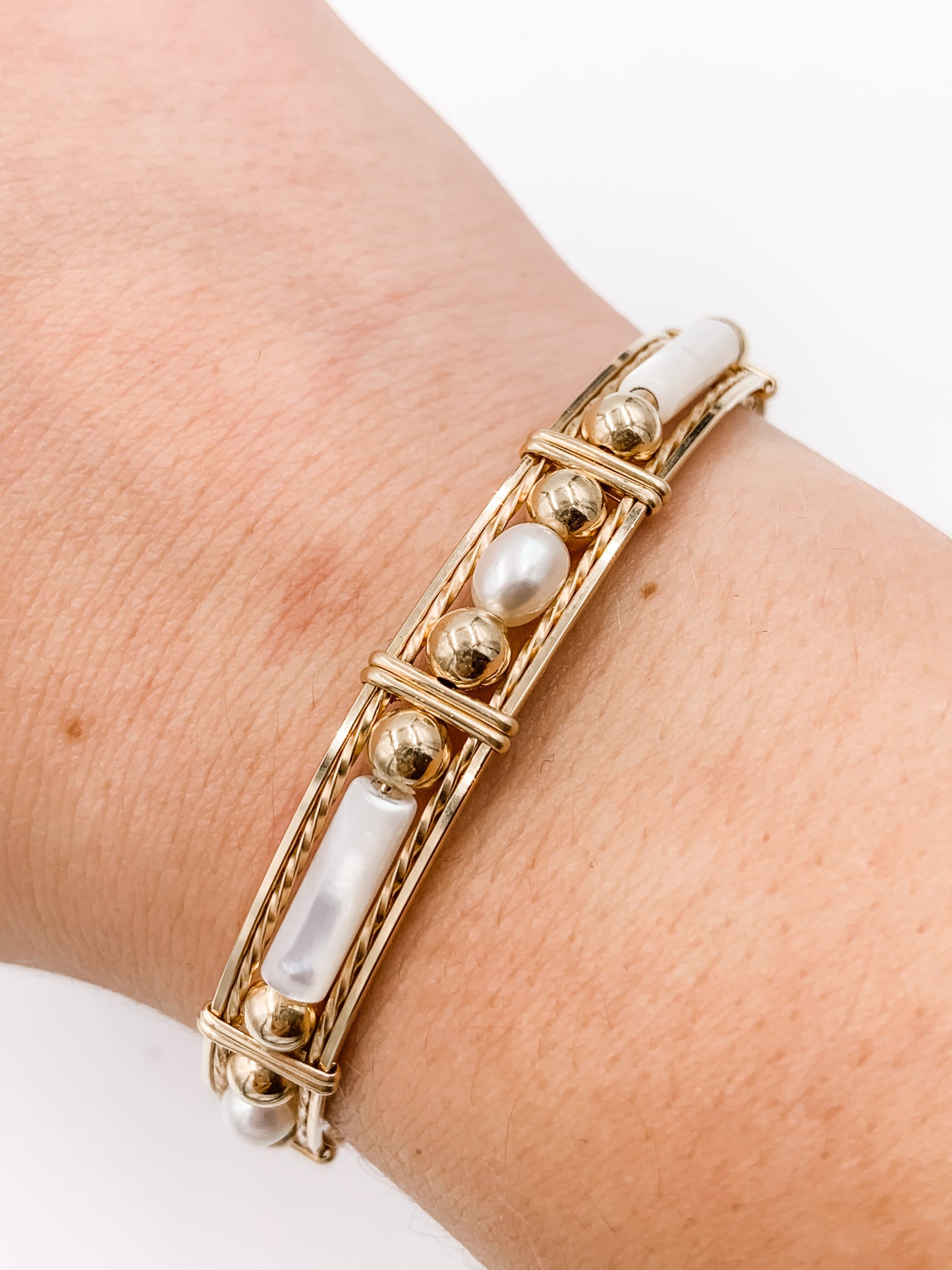 Color Your World Hematite Bracelet
