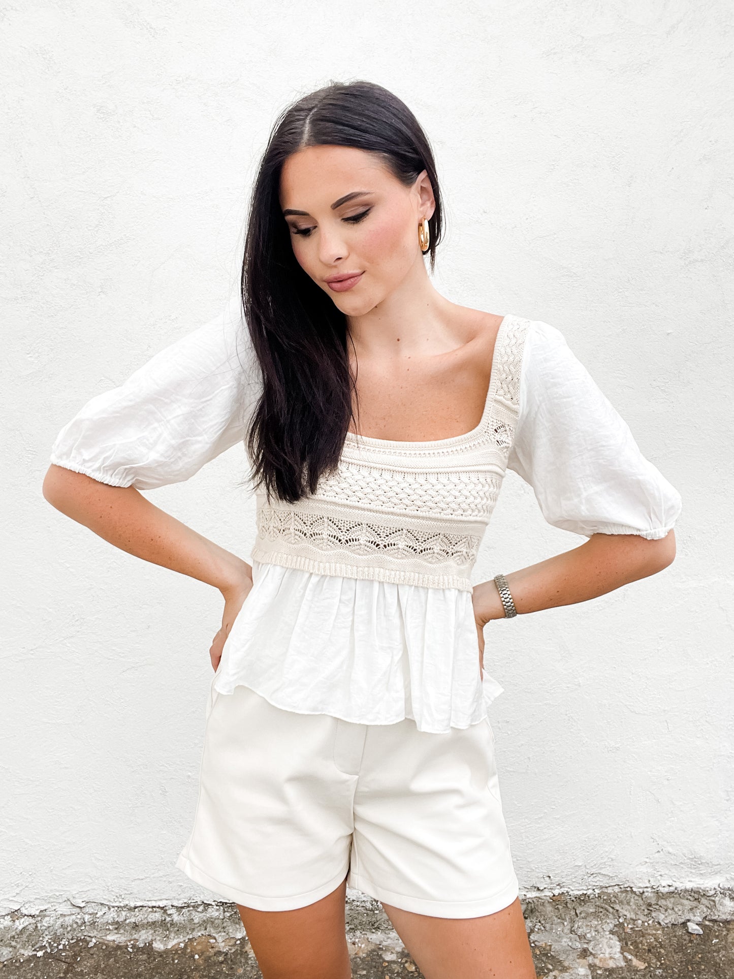 Poppy Crochet Top