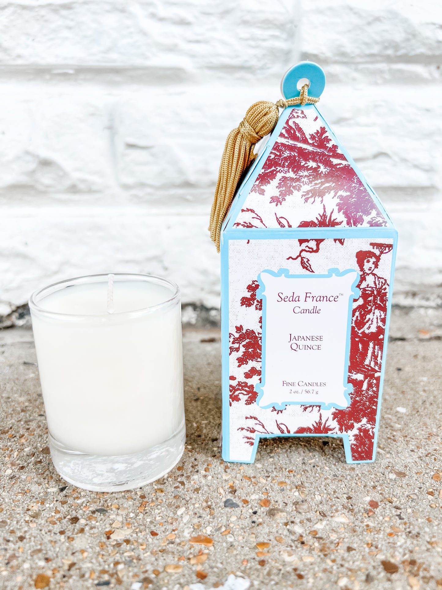 Japanese Quince Mini Box Candle