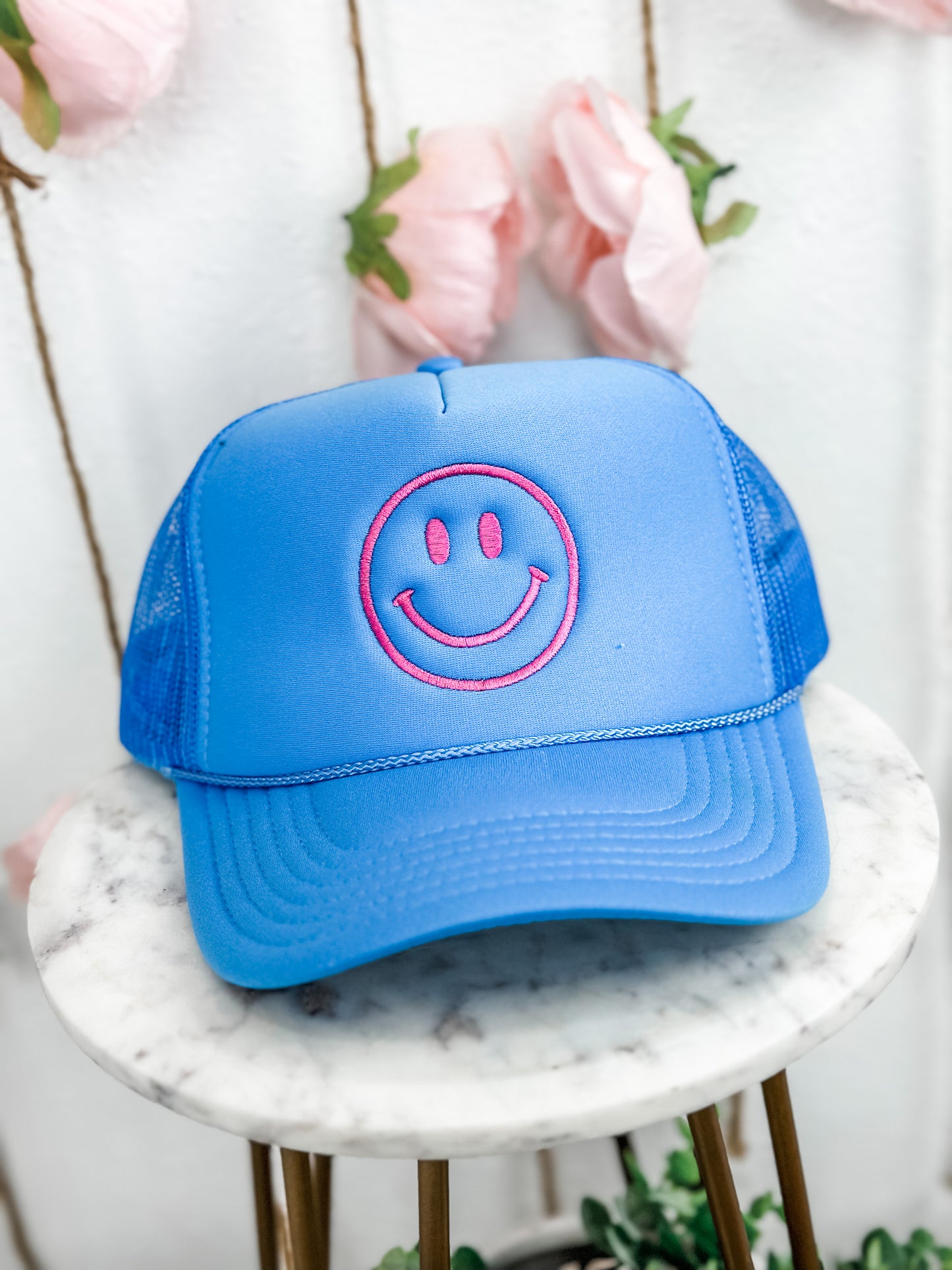 Smiley Face Trucker Hat