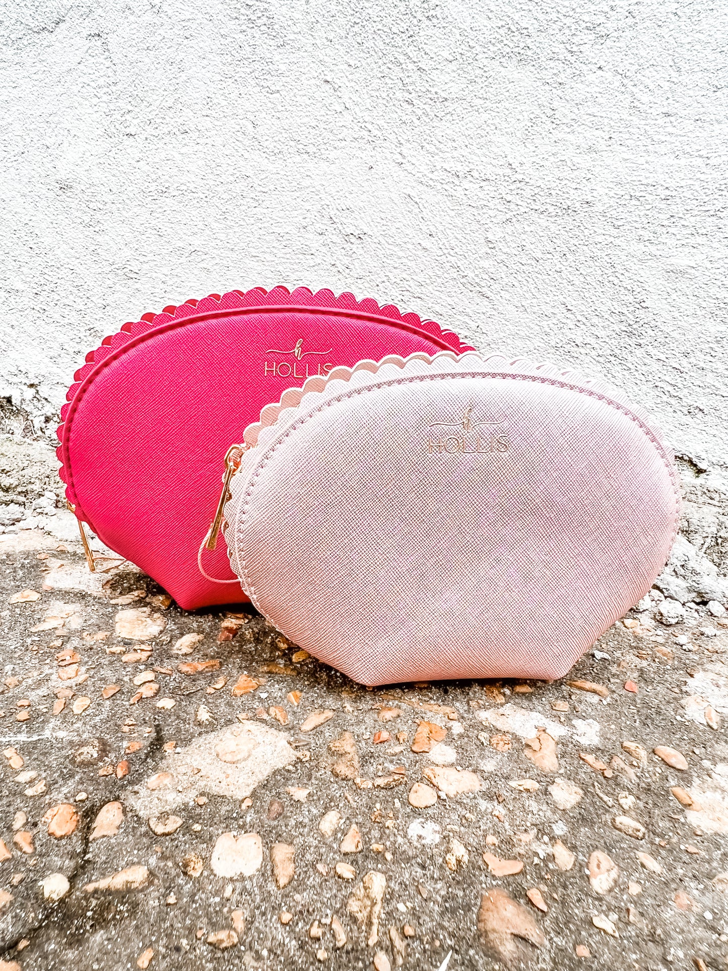 Scallop Set Hot Pink