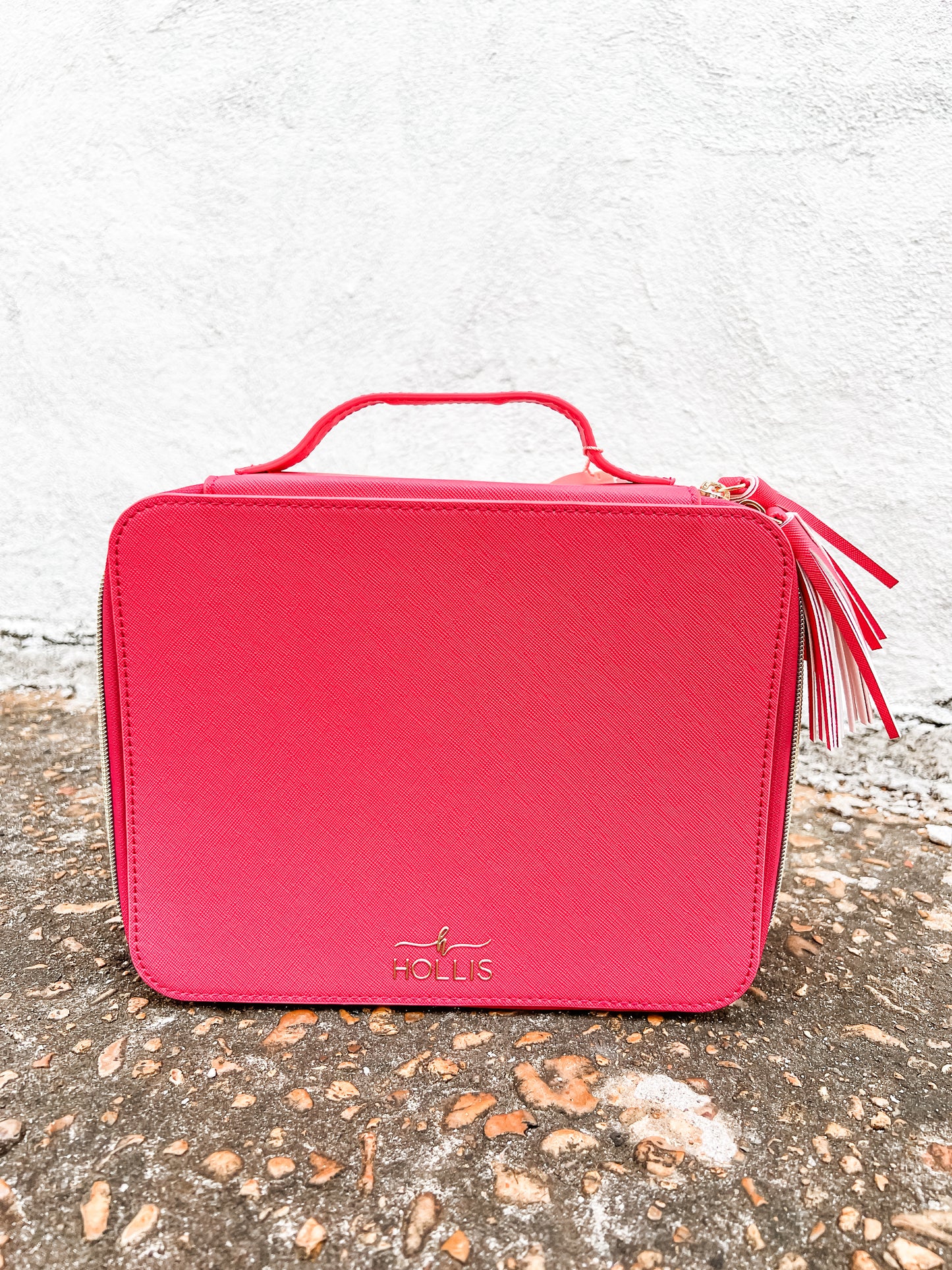 Jett Setter Cosmetic Bag Hot Pink
