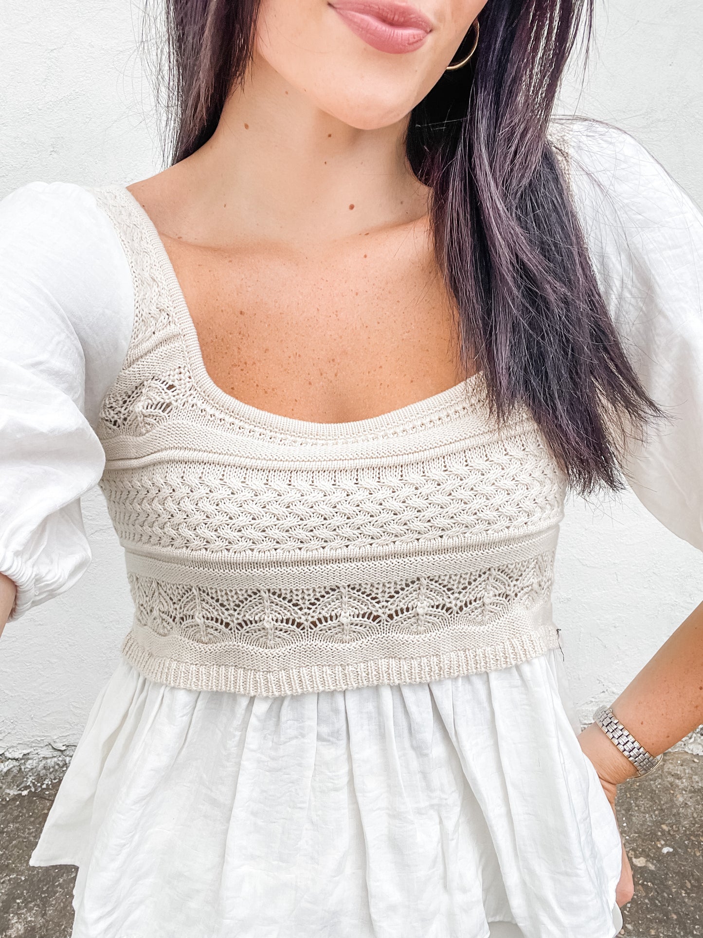 Poppy Crochet Top