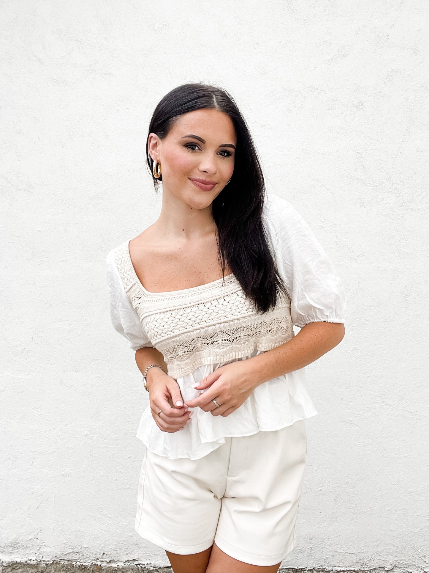 Poppy Crochet Top