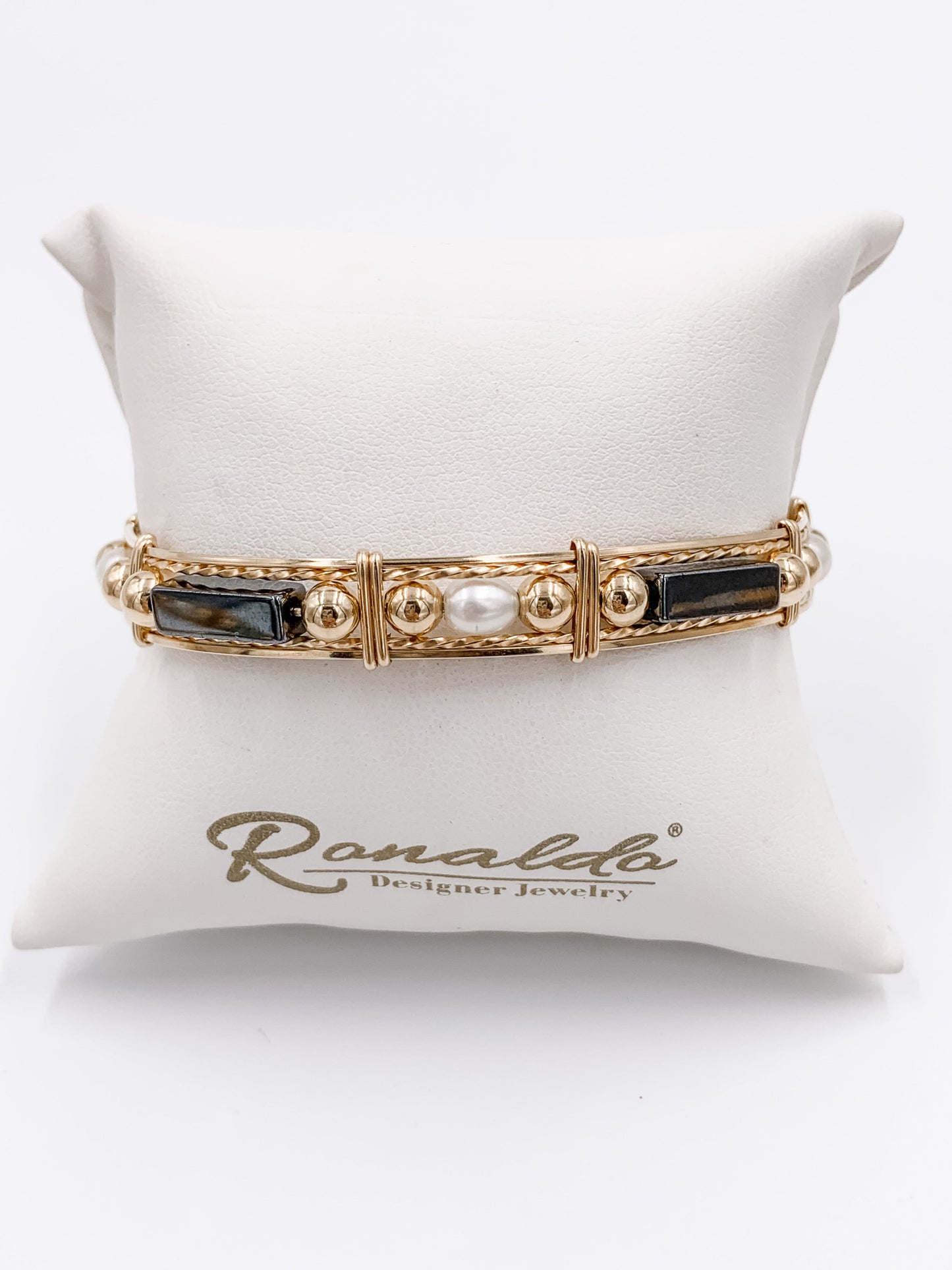 Color Your World Hematite Bracelet
