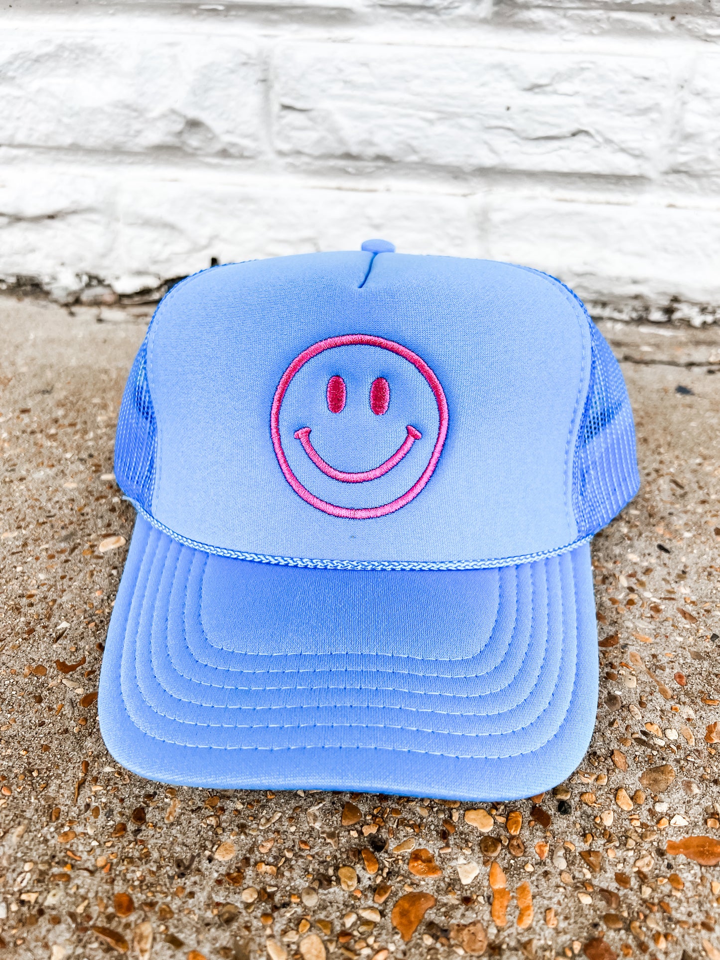 Smiley Face Trucker Hat