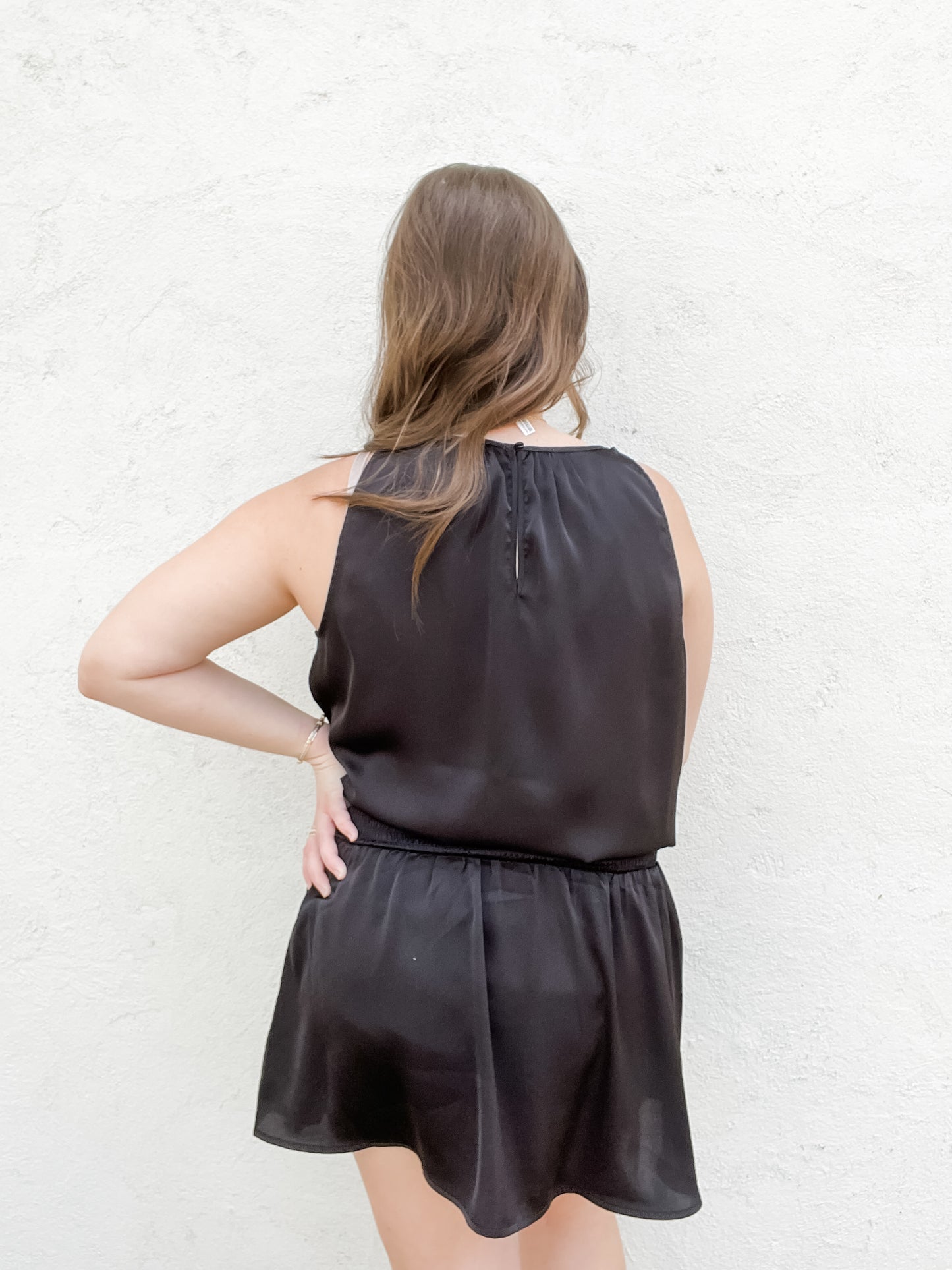 Rachelle Satin Dress