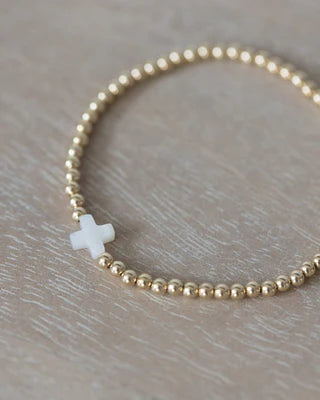 Cross Goldie Bracelet